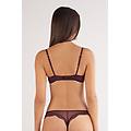reggiseno push-up bellissima la vie en rose donna bordeaux taglia 3b