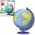 puzzle 3d globo terrestre impara la geografia con gli animali 6+ anni