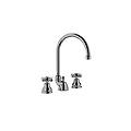 batteria lavabo con canna orientabile serie iris irv057cr cromato ottone