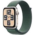 watch se 44mm gps cassa in alluminio galassia con sport loop verde lago