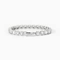 gioielli bracciale tennis in argento con zirconi bianchi milanesienne