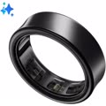 anello smart ring size 15 black