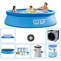 - piscina fuori terra in giro 305x76 cm blu include accessori coordinati a535