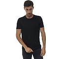 t-shirt girocollo nero