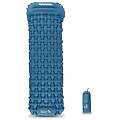 materasso gonfiabile fc-12 foot pump 198x59 cm blu