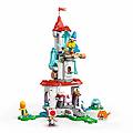 supermario pack espansione costume di peach gatto e torre ghiacciata 71407