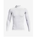 maglia heatgear compression mock manica lunga bianco l