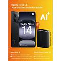 - smartphone redmi note 14 8+256 + sound pocket-midnight black