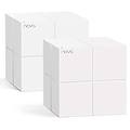 tenda mw6 wifi mesh dual band ac1200 con copertura fino a 2-4 camere da letto 2 porte gigabit