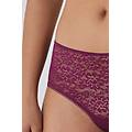 culotte in pizzo riciclato donna rosso tamaño xl