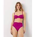 slip costume a vita alta con fascia drappeggiata iconic-drapery / magenta / 4 magenta