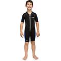 muta da sub lido shorty da bambino 2 mm. a maniche corte s
