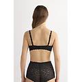 reggiseno balconcino daniela in pizzo donna nero taglia 2c