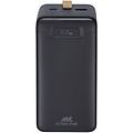 batteria portatile 40000mah power delivery 65w ricarica rapida nero
