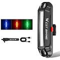 luce posteriore per bici a led usb luminosa t2