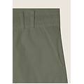 pantaloni cargo in popeline con fondo regolabile aloe direct dyed donna large