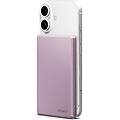 power bank magslim 5k rosa ciliegia ricarica wireless 10w