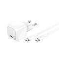 BELKIN - caricabatteria usb-c 30w + cavo da usb-c-bianco