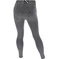 jeggings push up wr. up curvy gamba superskinny jersey-denim gray jeans-yellow seams donna medium