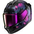 casco d-skwal 3 mayfer nero / violet / glitter nero viola m