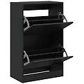 - scarpiera nera 60x34x96 5 cm in legno multistrato