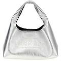 borsa a mano 'the metallic leather mini sack bag'