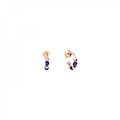 orecchini hoop mini granelli doc1002_granx_cbl9r