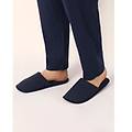 pantofole da uomo in tela daily pajamas / blu notte / 43/44 blu notte