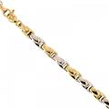 bracciale uomo in oro giallo e bianco 803321734685