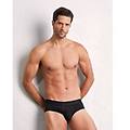 slip tinta unita con extra supporto in jersey elasticizzato better support / nero / 7 nero