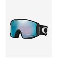 maschera line miner m matte black con lente prizm snow sapphire iridium