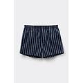 boxer in tela a fantasia uomo blu taglia m
