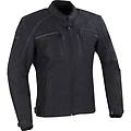 giubbotto moto in pelle mendes nero taglia l