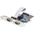 scheda seriale pcie a 2 porte scheda pci express a doppia porta rs232-rs422-rs485 (db9)
