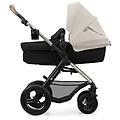 moov 2 sistema modulare 3 in 1 fino 26 kg con ovetto i-size 40-75 cm mink fx carrozzina reversibile