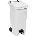 pattumiera urban eco system a pedale bianco 80 l