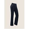 pantaloni wide leg vita media in jersey organic dark sapphire donna extra small
