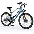 bicicletta elettrica miletrail 1 da 250 w 36 v 13 ah con freni idraulici shimano da 7 v