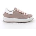 sneakers da bambina rosa e argento con zip taglia 32