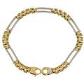 bracciale uomo oro giallo bianco gl101428