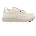 sneakers da bambina beige con zip taglia 36