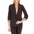 blazer misto lana