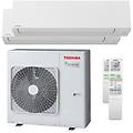 condizionatore shorai edge dual split 24000+24000 btu inverter a+ wifi unità esterna 10 kw