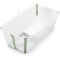 flexi bath vaschetta con riduttore transparent green transparent green
