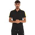 polo manica corta nero