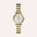 orologio donna carlie mini quadrante bianco es4735 es4735 giallo