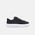 sneakers in nabuk da uomo blu