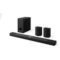soundbar s95tr 810w su 9. 1. 5 canali dolby atmos wi-fi casse posteriori incluse