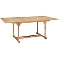 - tavolo da pranzo allungabile (150-200) x100x75 cm in teak