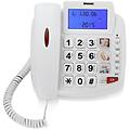 telefono fisso bravo 90lcd bianco